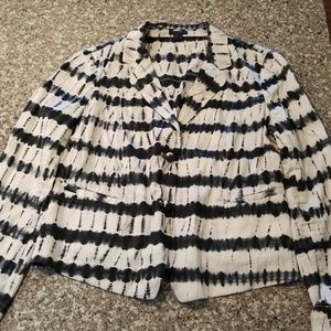 J Crew Shibori tie-dye Blazer